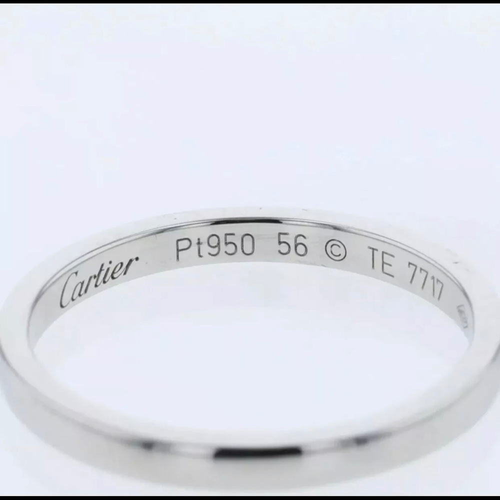 Cartier Platinum Ring